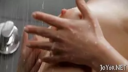 Legal age teen 18+ honey rubs, um, her sensitive spots down there