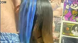 university girl sucking dick fucked by mouth colombian style