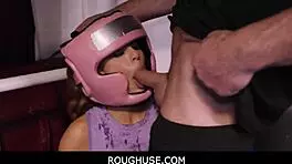 Stepbrother takes what he wants from Gia Dibella and Krystal Davis in rough household