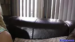 i ride an old man's dick in pov, my teen body bouncing wildly