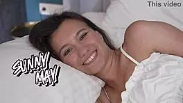 first time anal with a large penis stretches the tight opening