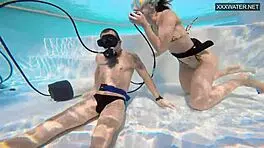 Watch Couple Film Underwater Fucking!