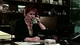 feminge 4k - horny lesbian gets wild with strap-on at party