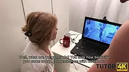 Tutor4k Guy Uses Hidden Cameras to Record and Bang Hot Teacher