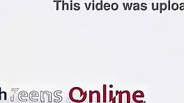 18 year old british student makes guy cum on her tits at milking table