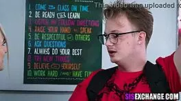 Horny students swap stepsisters for a fuck in fucked up family.