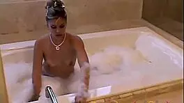 Hot Latina Teen Rubs Pussy To Orgasm In Bathtub