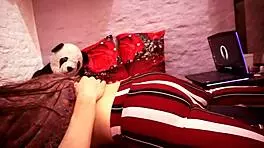 Redhead Latina Petite 18+ Experiences Love Passion and Very Strong Hot Massage in POV