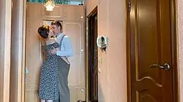 Wow! Best Wife From USSR Strips Out of Dress for Sexy Homemade Action!