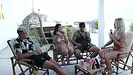 i watch kobra couple's bora cast with bruna carlos matheus in see through humiliation