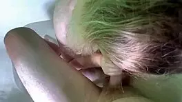 Friend's Wife Enjoys Bathroom Encounter