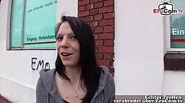 German Teen Persuaded For Sex Casting!