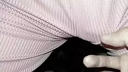 SHY STEPSISTER FEELS HORNY DURING HOMEMADE MASSAGE WITH HAIRY PUSSY