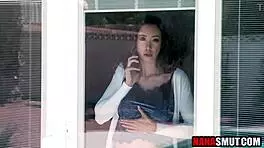 Step granny catches him perving on her