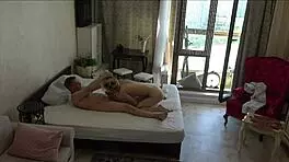 Pervert daddy secretly gets into bed with his stepdaughter to fuck