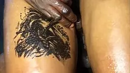 Thigh Fuck with Handjob and Fingering Screams
