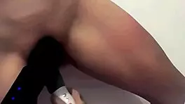 Squirt and spank training for the slave!