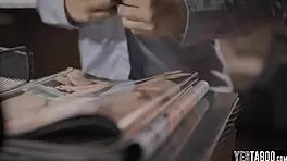 Petite Latina Takes Rough Doggy