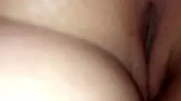 Young whore strips naked for cock fucking pussy workout close-up