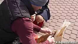 Jenny Manson Riding And Kissing In Lingerie With Cumshot