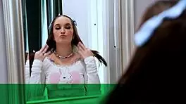 Petite Bunny Doll Begs With Small Tits For Upside-Down POV Fuck