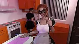 Blonde BBW Gets Fucked Hard and Receives Deep Cum in Mouth, Causing Cough