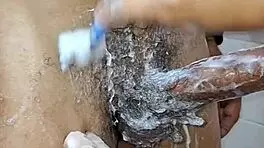 Friend demands shaved dick for virginity, but he tries hairy fuck on me