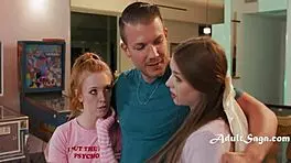 These tiny girls fight over Codey Steele