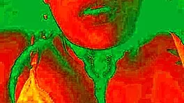 i show my horny face while my pussy gets licked by bluee