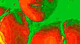 i show my horny face while my pussy gets licked by bluee