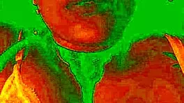 i show my horny face while my pussy gets licked by bluee