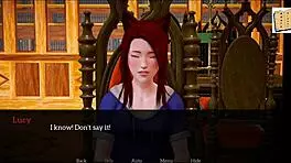 Redhead teen 18+ in homemade family game with small tits