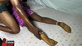 Fucking my curvy oiled wife with big ass and tits. Spanking and sex included.