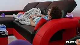 Strategic stepsibling leverage, Harlow West whispers to Jodie Johnson, blowjob and hardcore POV for taboo fun.