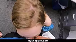 hippie teen claire roos caught shoplifting by officer