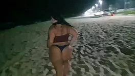 BBW With Pierced Nipples Sucks Cock and Shows Pussy