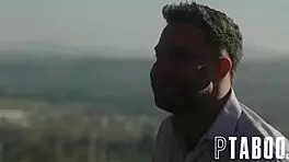 stepsisters give uneasy blowjob tour, tanya crushes on jimmy's big cock!