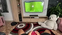 Latina Begs Boyfriend to Fuck Her Big Ass Hard, Leaving Video Games