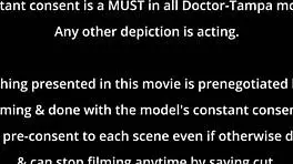 Blaire Celeste gets face fucked in latex gloves!