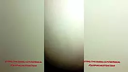 Neighbor's Wife Seduced On Balcony At Night.