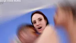 back to porn after years, angel bay takes 3on1 bbc balls deep anal and dp?