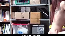 Shoplyfter Teen 18+ Cassidy Michaels Strip Searched and Fucked by Creepy Man