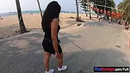 big ass thai teen makes porno with big dick tourist?
