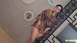 Ed Junior Fucks Japanese Nyotaimori with Monster Cock Anal Without Condom