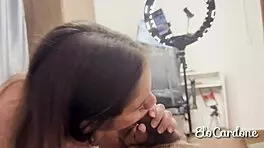 I was suckin my friend when my husband caught me in the act