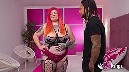 Horny Redhead Crushes On Leia Saez And Edu Sanchez