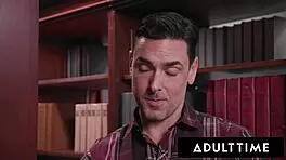 Adult Time - Slutty Teen 18+ PAWG Heather Honey Gangbanged by Older Staff in Public Library