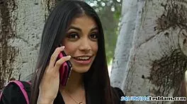 lesbian milf gently scissoring with stepteen 18+ 😘