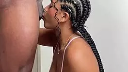 cute model between you gives a delicious blowjob -amateur couple- nysdel