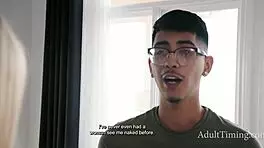 I have never had a woman see me naked before